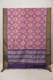 Purple Pochampalli Silk Ikat Saree - SRPPSIS165