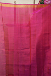 Green Rani Pink Rajkot Patola Silk Saree - SRGRPRPSS556