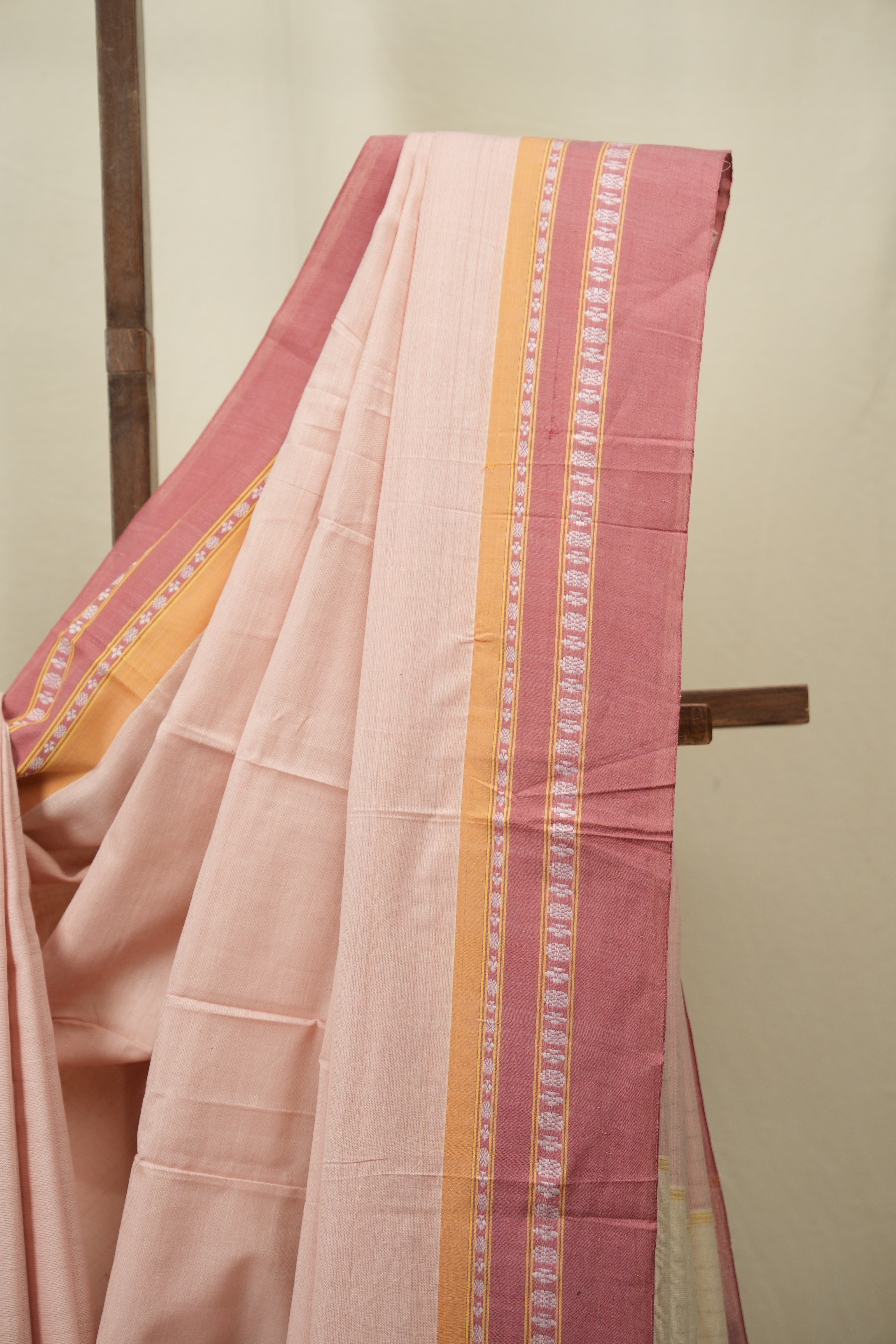 Pink Cotton IIkal Saree - SRPCIS1110