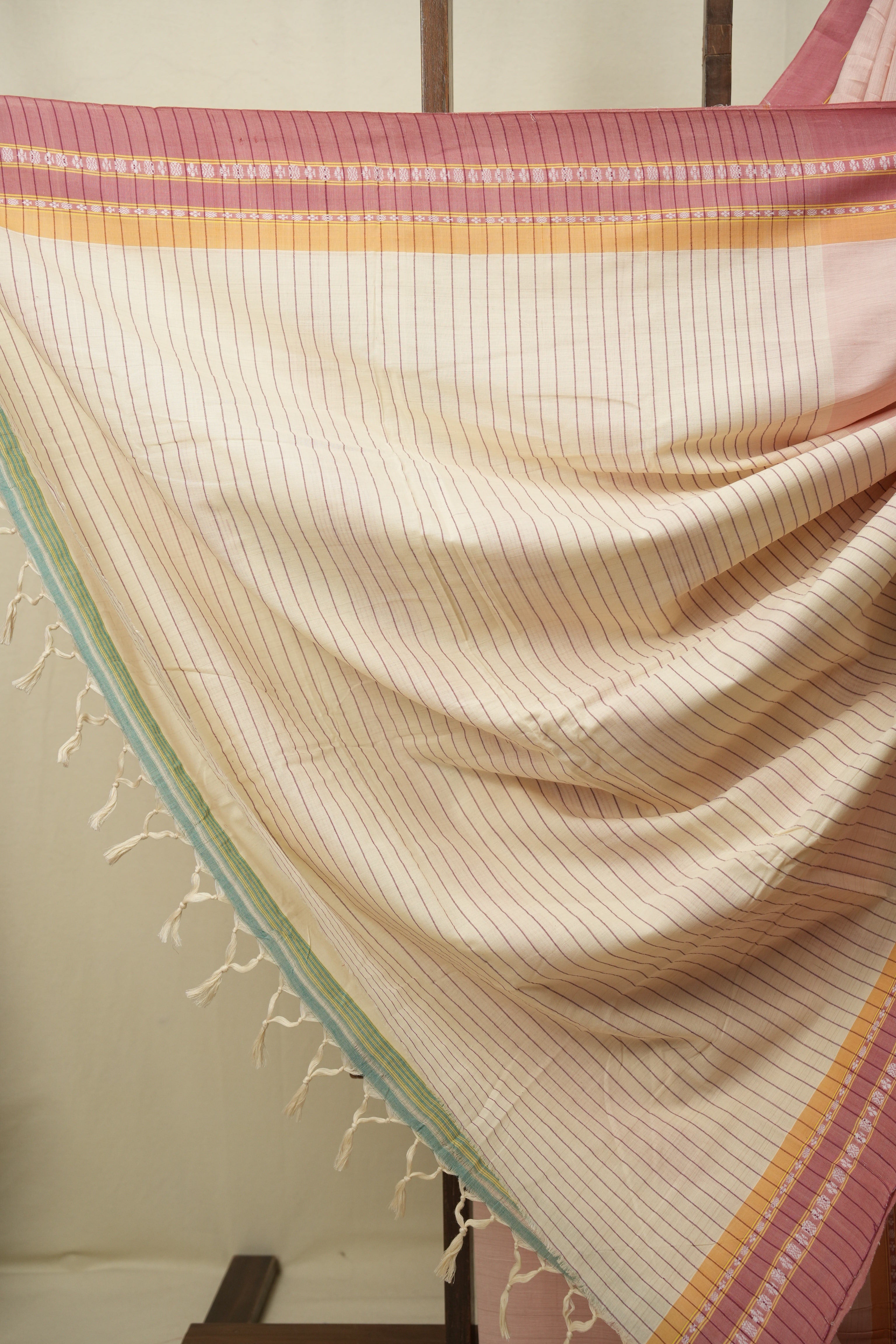 Pink Cotton IIkal Saree - SRPCIS1110