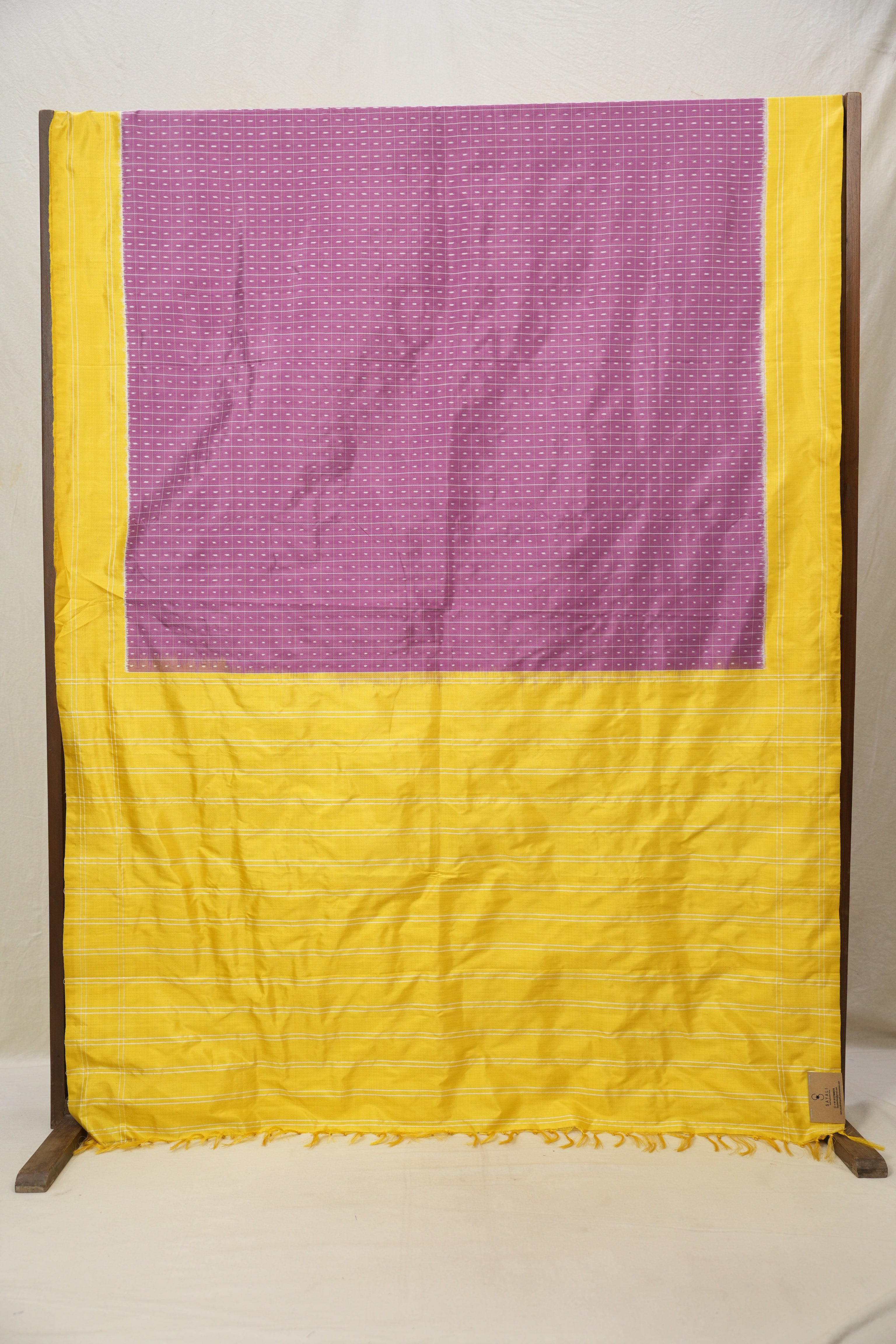 Onion Pink Pochampalli Silk Ikat Saree - SROPPSIS281