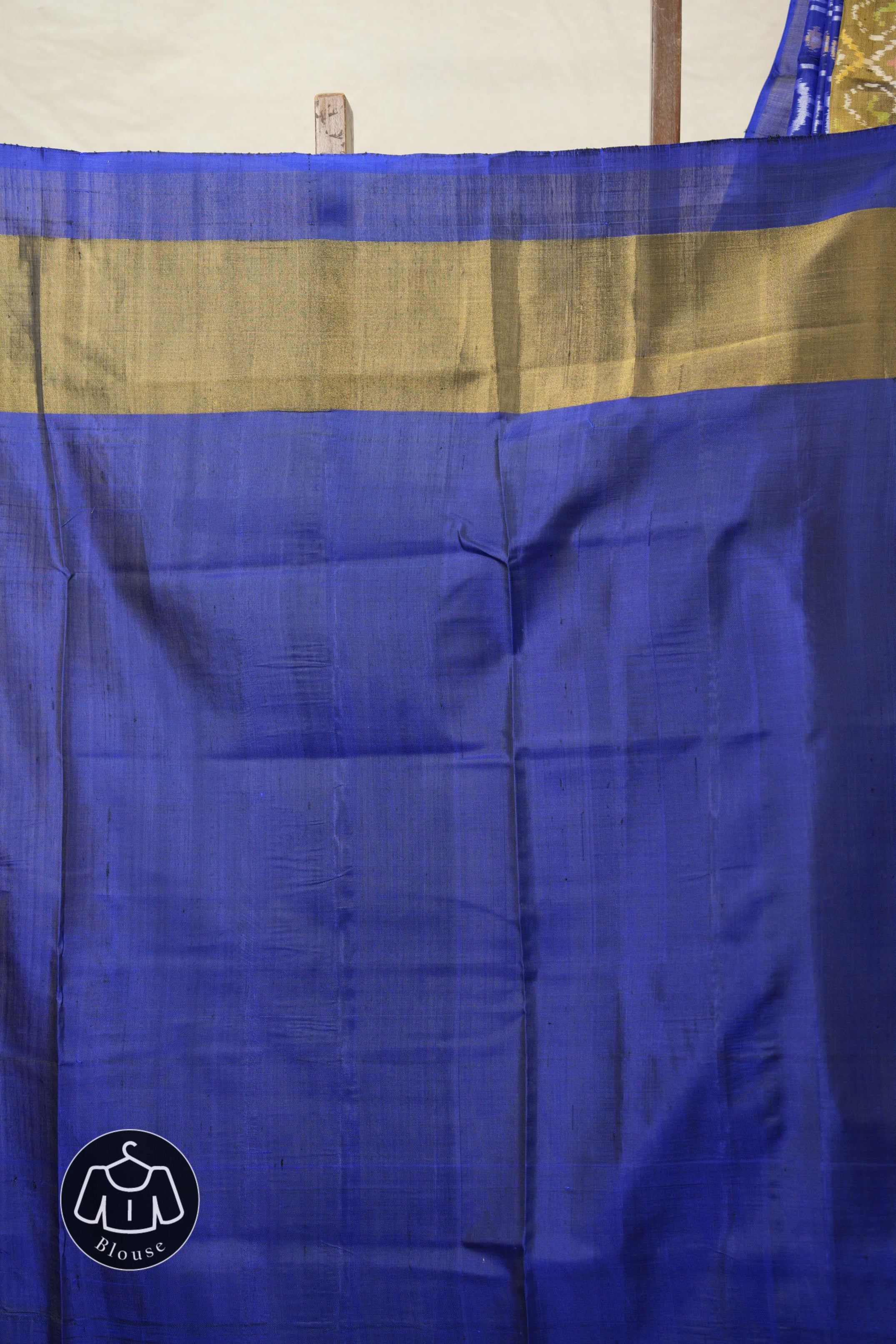 Navy Blue Rajkot Patola Silk Saree - SRNBRPSS558