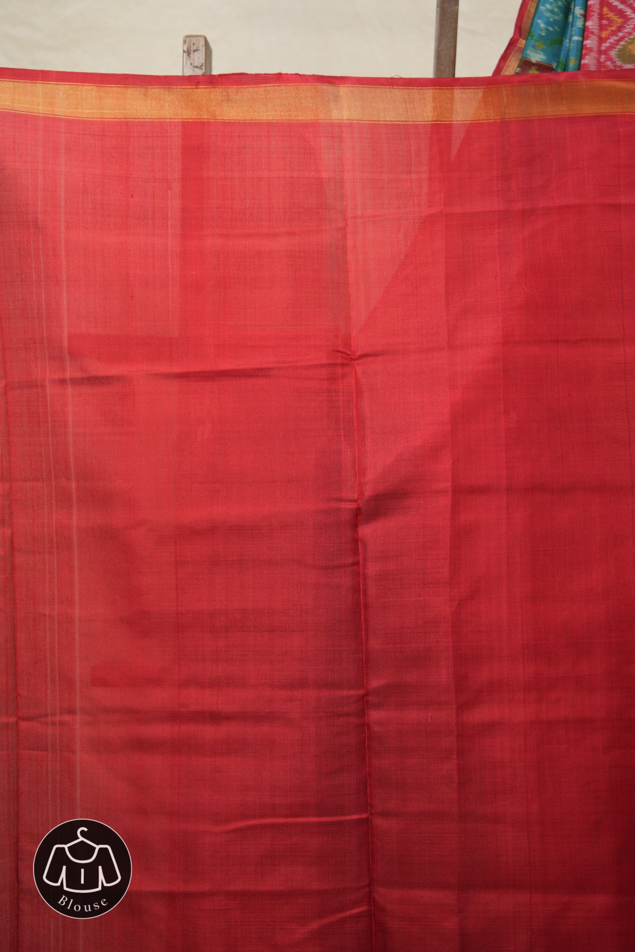 Aqua Blue Rajkot Patola Silk Saree - SRABRPSS561
