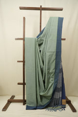 Mint Cotton IIkal Saree - SRMCIS1108