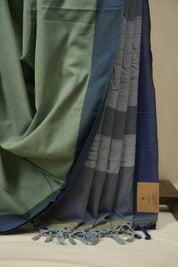 Mint Cotton IIkal Saree - SRMCIS1108