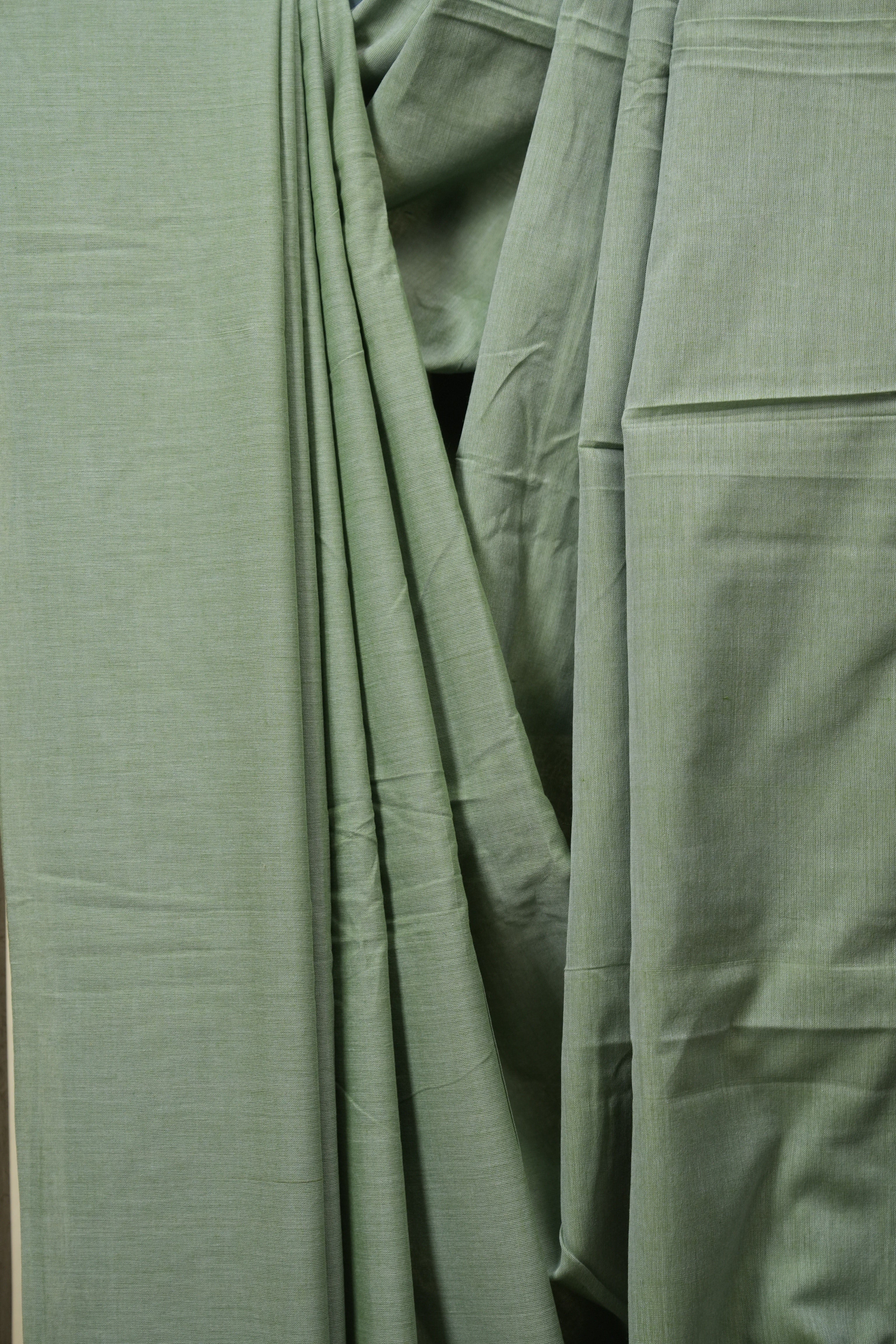 Mint Cotton IIkal Saree - SRMCIS1108