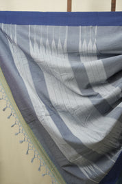 Mint Cotton IIkal Saree - SRMCIS1108