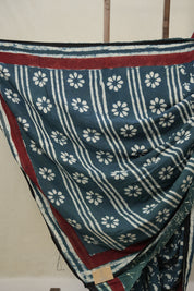 Teal Green HBP Modal Silk Saree - SRTGMSS514