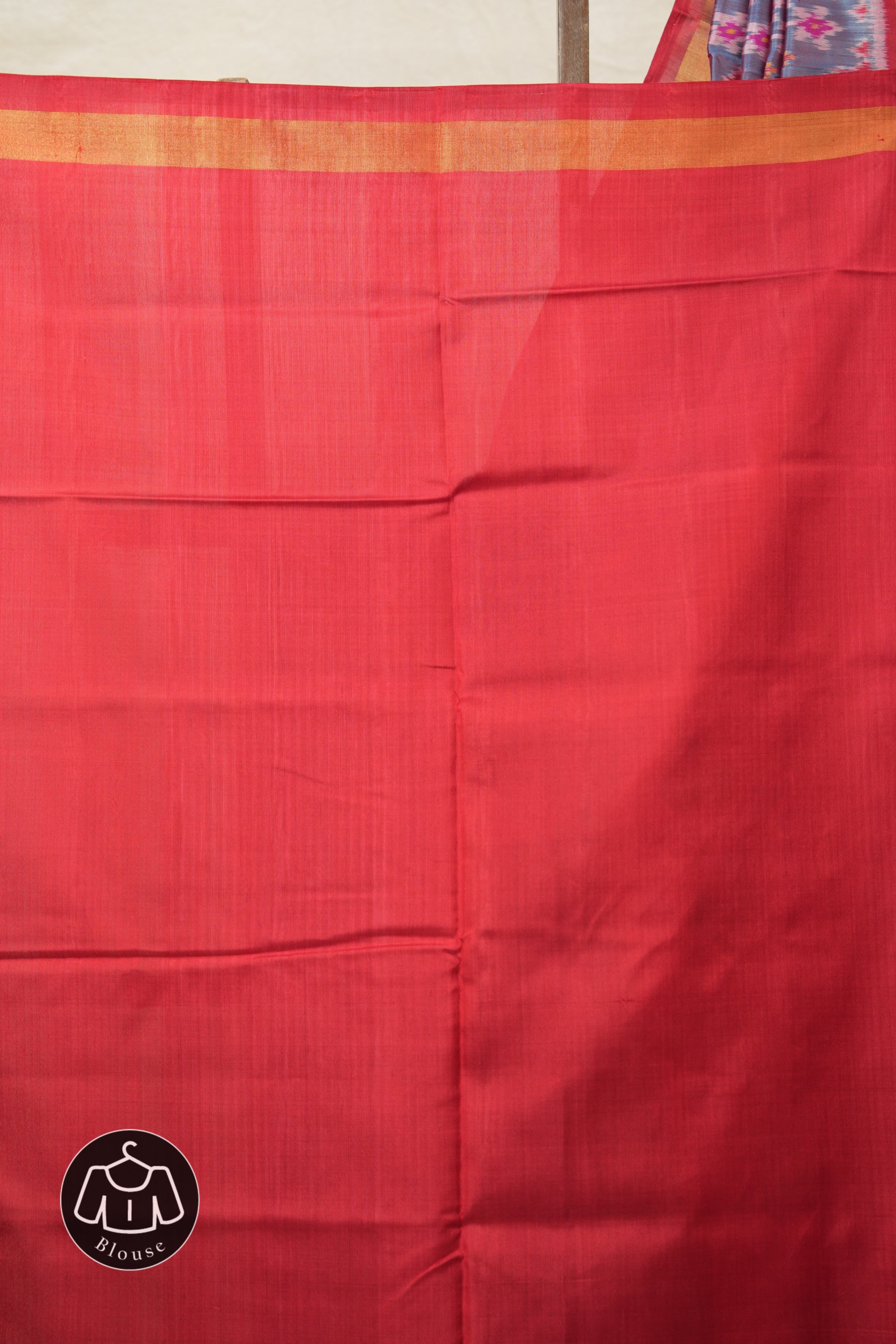 Sky Blue Rajkot Patola Silk Saree - SRSBRPSS560