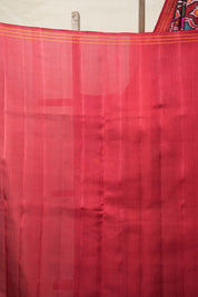 Red Pink Rajkot Patola Silk Saree - SRRPRPSS557