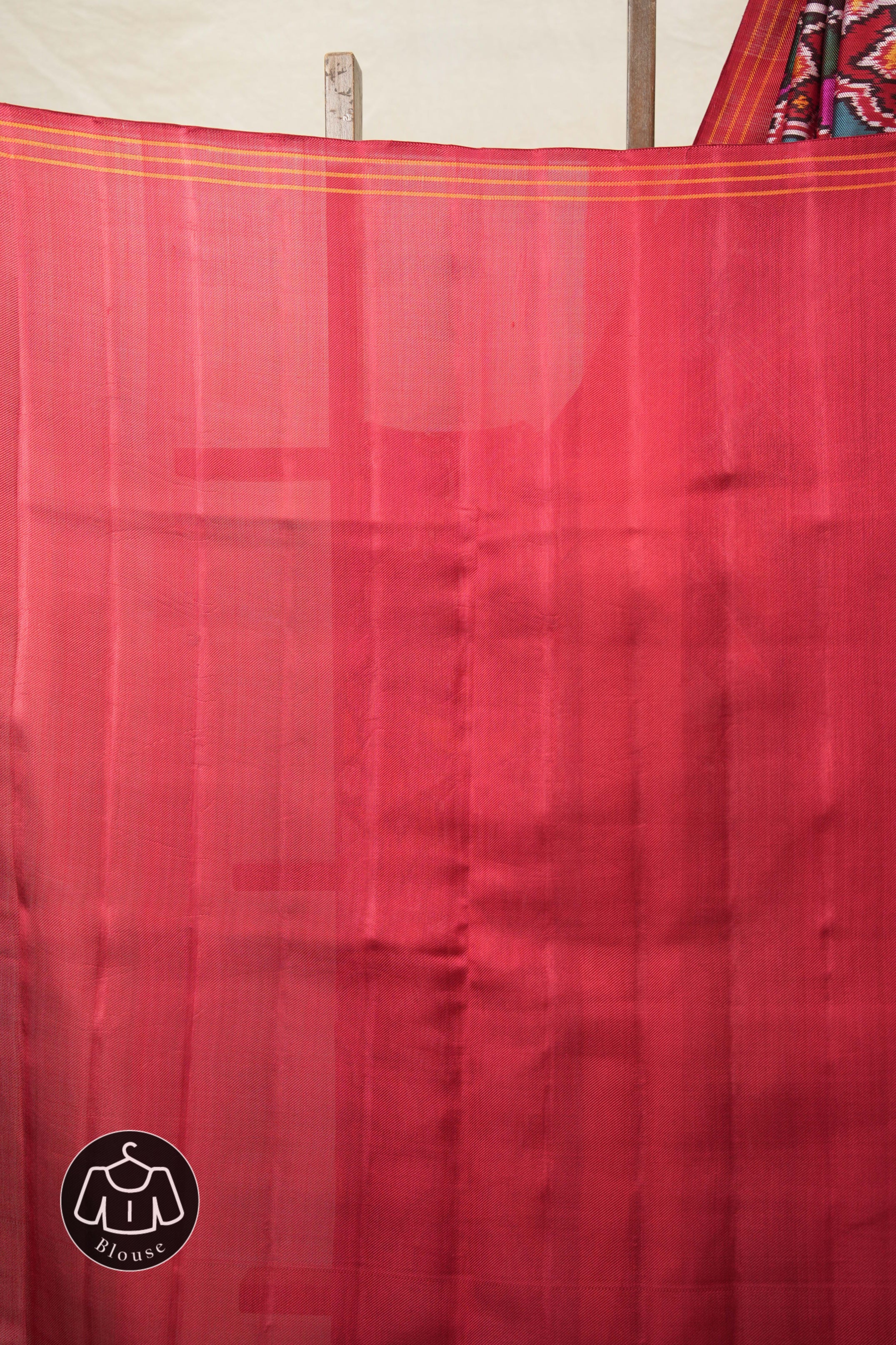 Red Pink Rajkot Patola Silk Saree - SRRPRPSS557