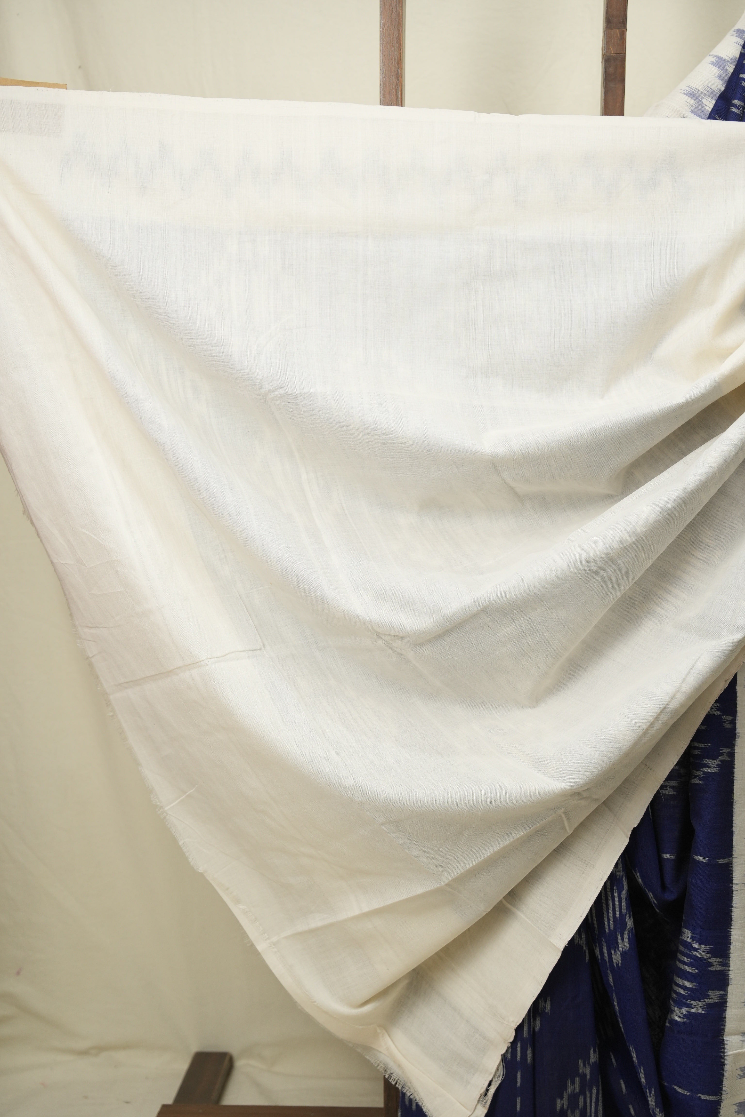 Navy Blue Pochampalli Cotton Ikat Saree - SRNBPCIS741