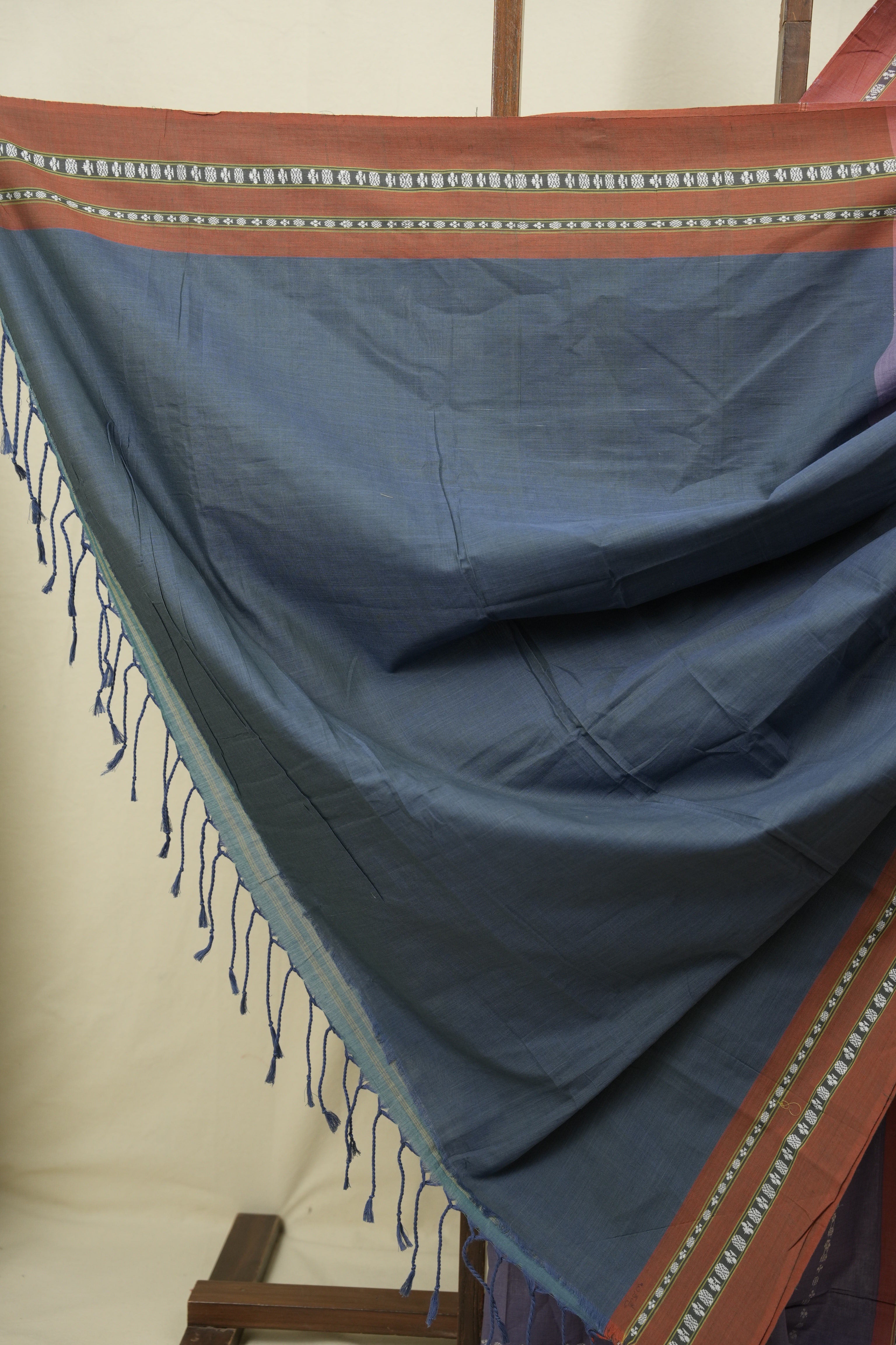 Purple Cotton IIkal Saree - SRPCIS1155