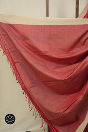 Red Bengal Cotton Saree - SRRBCS128