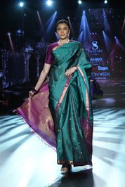 Swarani Kanjeevaram Silk Saree - Saavari - SSSKSS42