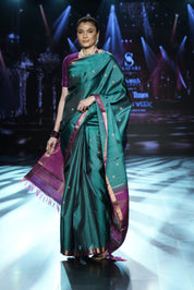 Swarani Kanjeevaram Silk Saree - Saavari - SSSKSS42