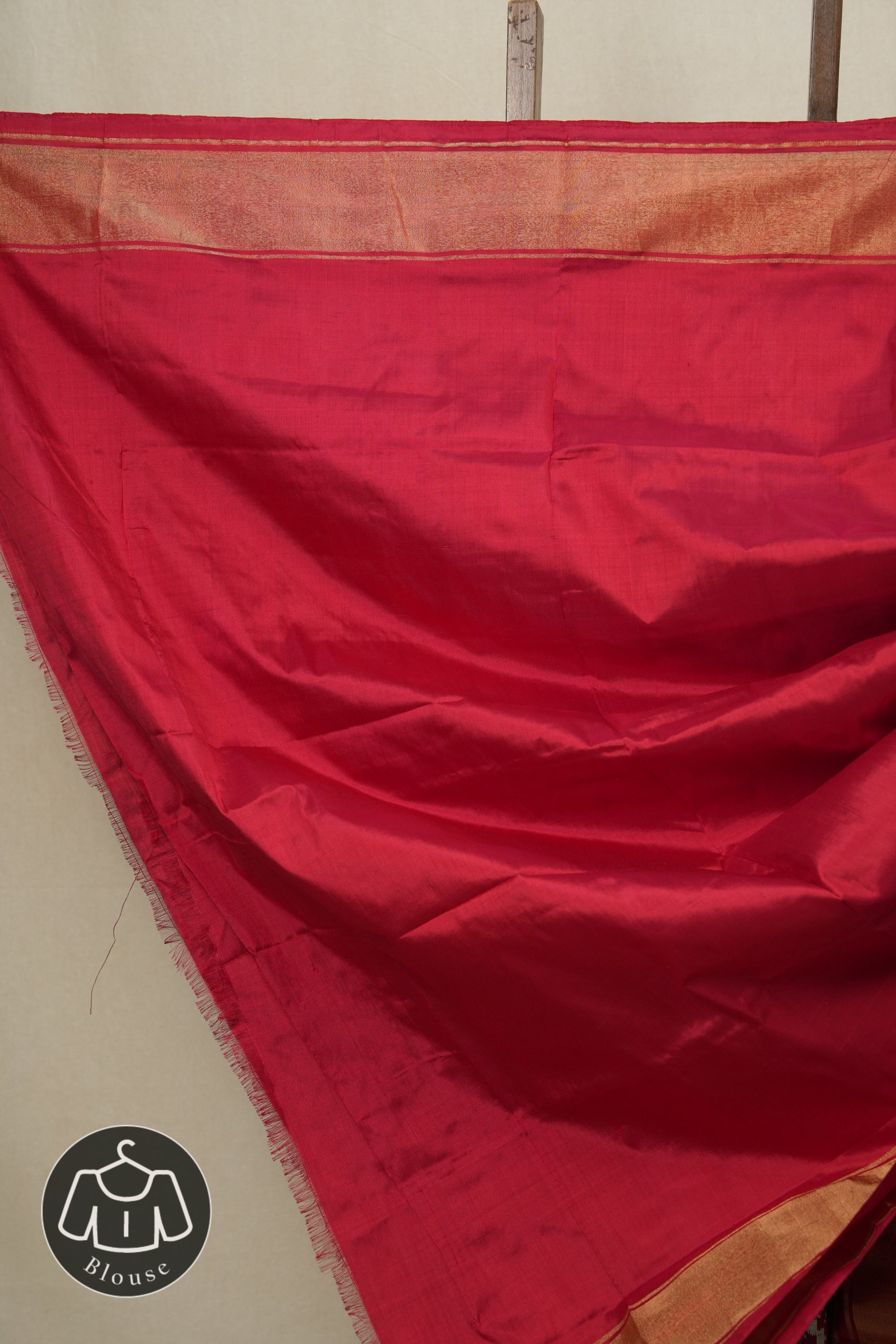 Silver Pochampalli Silk Ikat Saree - SRSPSIS184