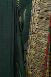 Green Narayan Peth Cotton Saree - SRGNPCS17