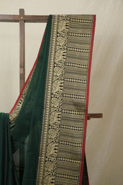 Green Narayan Peth Cotton Saree - SRGNPCS17