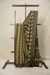 Mehendi Green HBP Cotton Saree - SRMGCS2749
