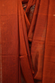 Orange Maheshwari Saree - SROMS1384