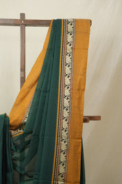 Green Narayan Peth Cotton Saree- SRGNPCS01