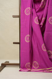 Rani Pink HBP Cotton Saree - SRRPCS3091