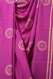 Rani Pink HBP Cotton Saree - SRRPCS3091