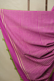 Rani Pink HBP Cotton Saree - SRRPCS3091