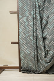 Sage Green HBP Cotton Saree - SRSGCS2820