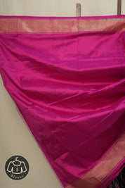 Royal Blue Pochampalli Silk Ikat Saree - SRRBPSIS202