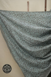 Sage Green HBP Cotton Saree - SRSGCS2820