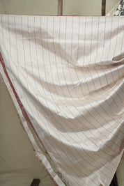 Off White Pochampalli Silk Ikat Saree - SROWPSIS326