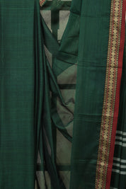 Green Narayan Peth Cotton Saree- SRGNPCS06