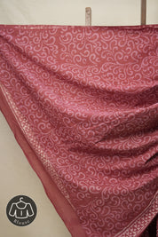 Maroon HBP Cotton Saree - SRMCS2819