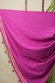 Mint Green HBP Cotton Saree - SRMGCS3089