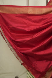 Cream Pochampalli Silk Ikat Saree - SRCPSIS325