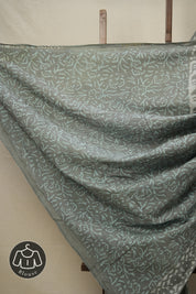 Tinted Blue Grey HBP Cotton Saree - SRTBGCS2818