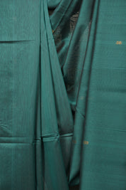 Teal Green Maheshwari Saree - SRTGMS1391