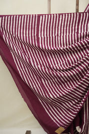Wine HBP Cotton Saree - SRWCS3245