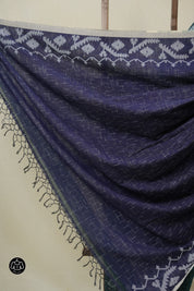 Green Bengal Cotton Jamdani Saree - SRGBCJS252