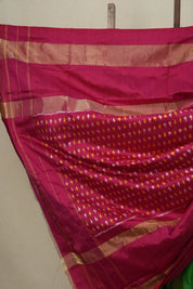 Tri Colour Pochampalli Silk Ikat Saree - SRTCPSIS196