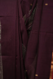 Wine Maheshwari Saree - SRWMS1382
