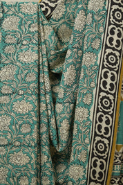 Green HBP Cotton Saree - SRGCS3248