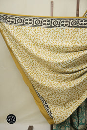 Green HBP Cotton Saree - SRGCS3248