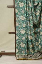 Green HBP Cotton Saree - SRGCS3249