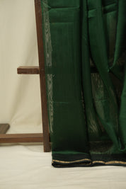 Green Maheshwari Saree - SRGMS1380