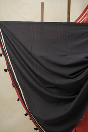 Brick Red HBP Cotton Saree - SRBRCS3102