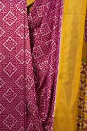 Pink Pochampalli Silk Ikat Saree - SRPPSIS193