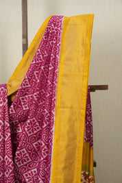 Pink Pochampalli Silk Ikat Saree - SRPPSIS193